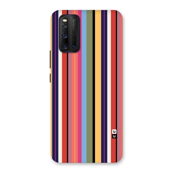 Wrapping Stripes Back Case for Vivo iQOO 3