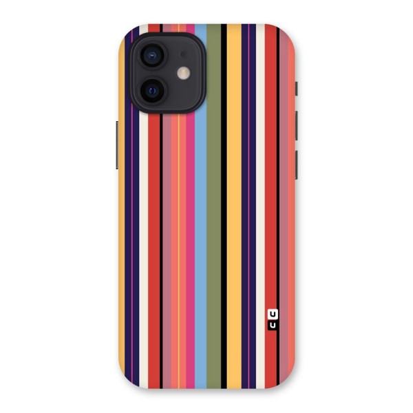 Wrapping Stripes Back Case for iPhone 12