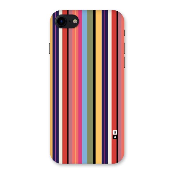 Wrapping Stripes Back Case for iPhone SE 2020