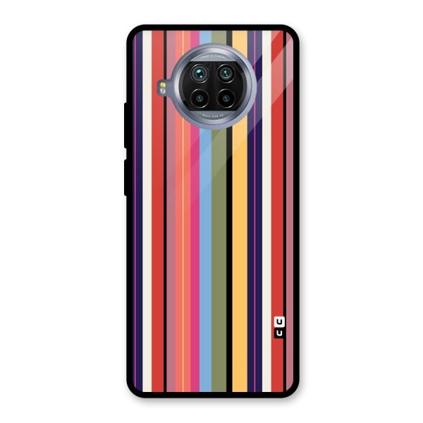 Wrapping Stripes Glass Back Case for Mi 10i