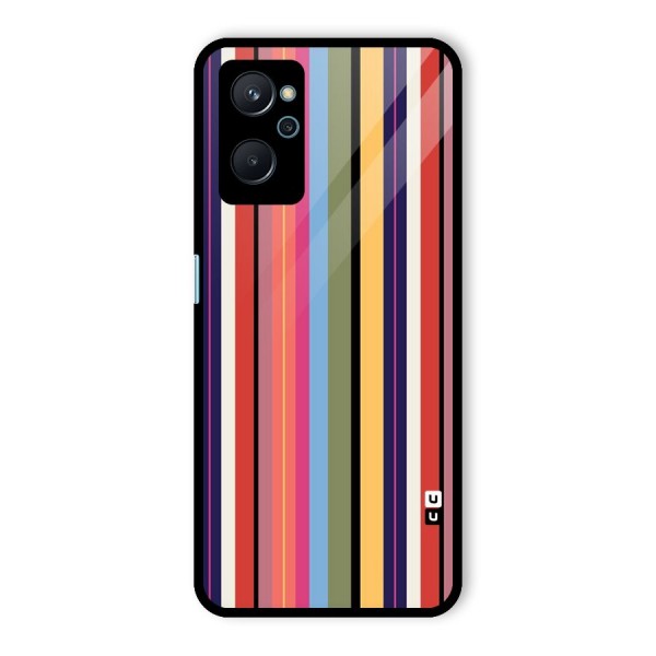 Wrapping Stripes Glass Back Case for Realme 9i