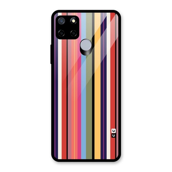 Wrapping Stripes Glass Back Case for Realme C15