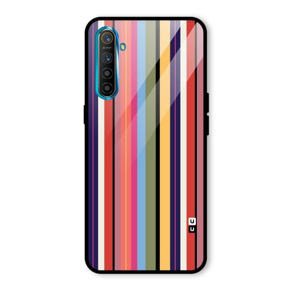 Wrapping Stripes Glass Back Case for Realme XT