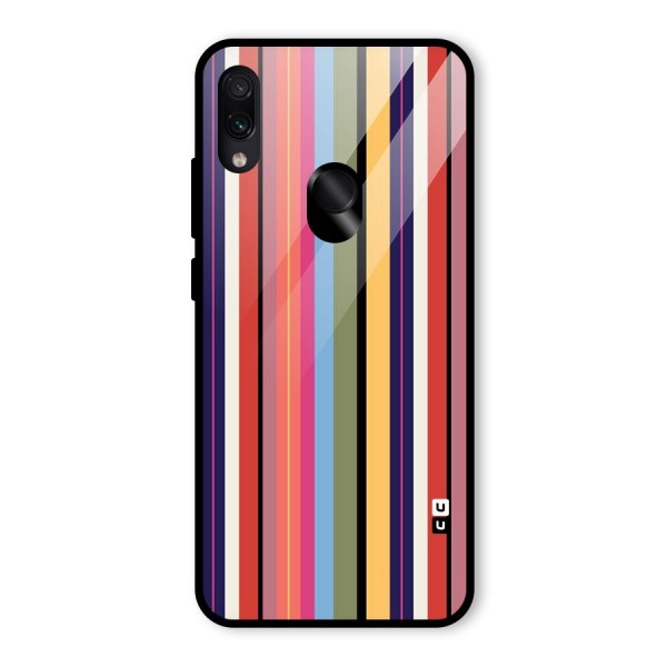 Wrapping Stripes Glass Back Case for Redmi Note 7