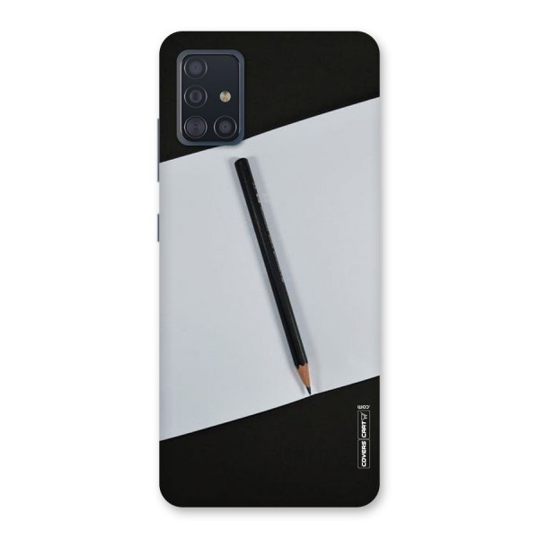 Write Your Thoughts Back Case for Galaxy A51