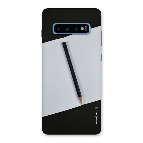 Write Your Thoughts Back Case for Galaxy S10 Plus