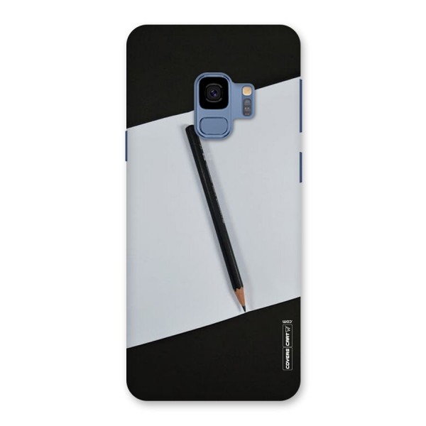 Write Your Thoughts Back Case for Galaxy S9