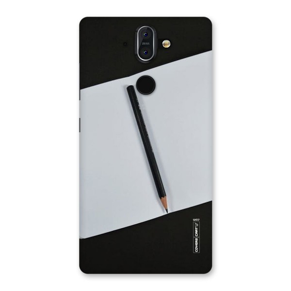 Write Your Thoughts Back Case for Nokia 8 Sirocco