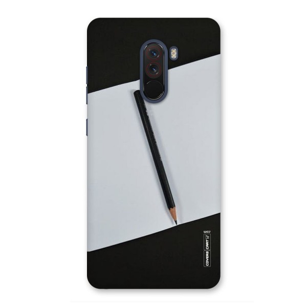 Write Your Thoughts Back Case for Poco F1