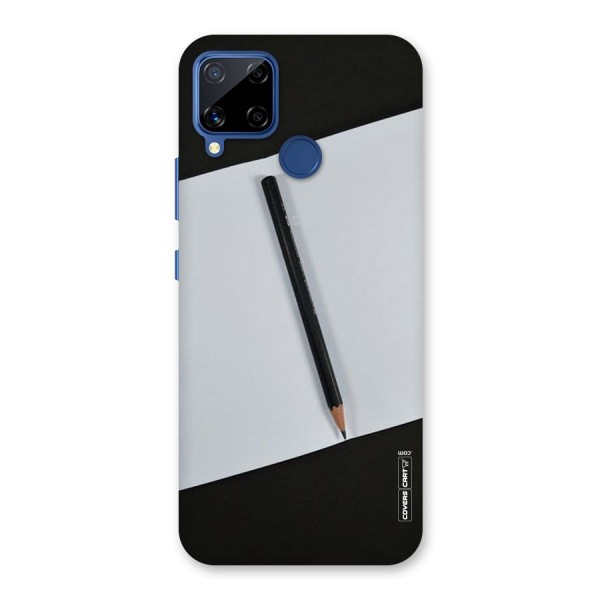 Write Your Thoughts Back Case for Realme Narzo 30A