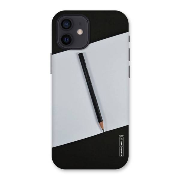 Write Your Thoughts Back Case for iPhone 12