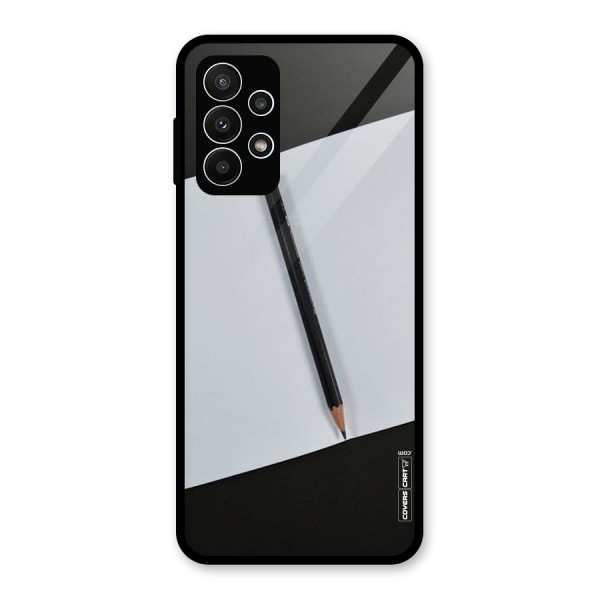 Write Your Thoughts Glass Back Case for Galaxy A23