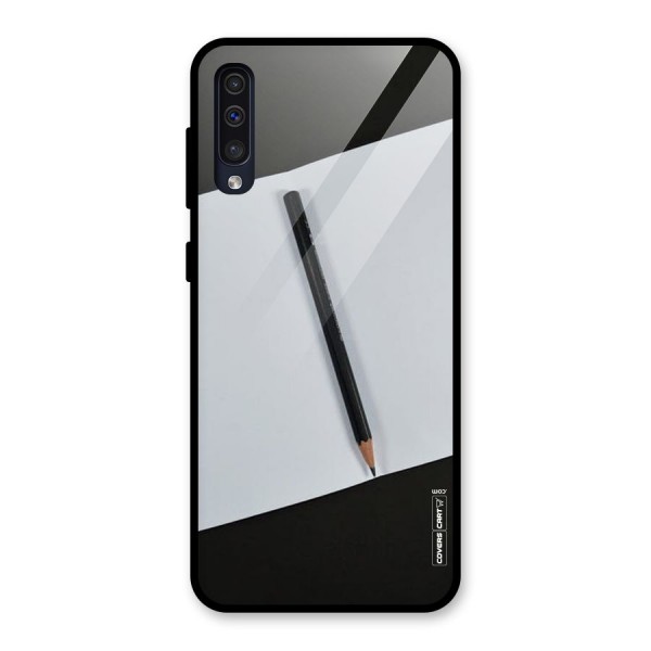 Write Your Thoughts Glass Back Case for Galaxy A50s