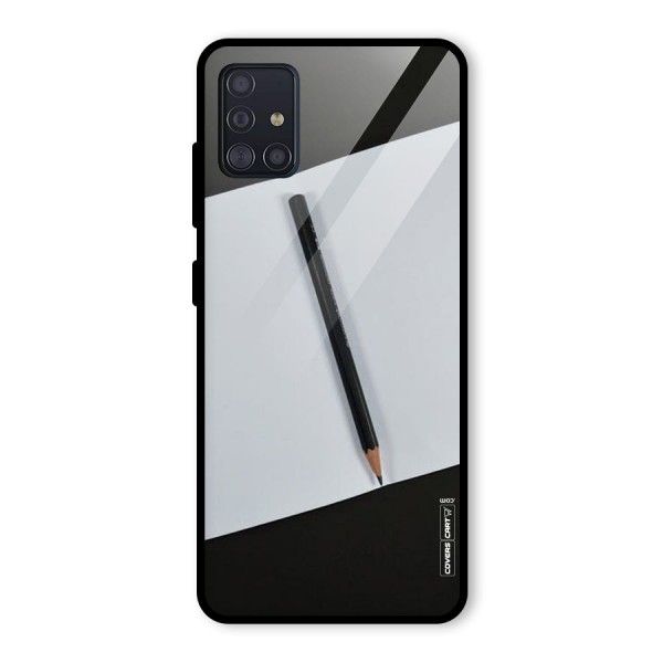 Write Your Thoughts Glass Back Case for Galaxy A51