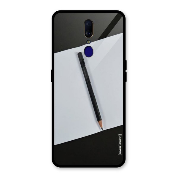 Write Your Thoughts Glass Back Case for Oppo F11