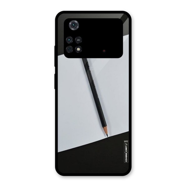 Write Your Thoughts Glass Back Case for Poco M4 Pro 4G
