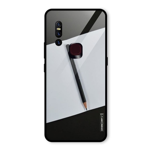 Write Your Thoughts Glass Back Case for Vivo V15