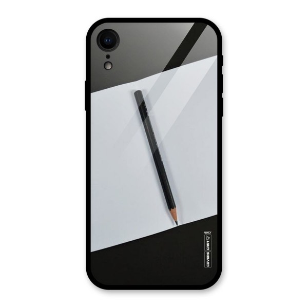 Write Your Thoughts Glass Back Case for XR