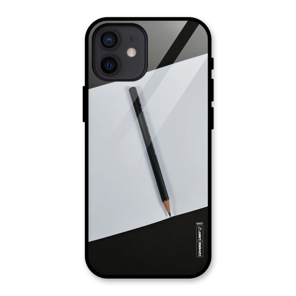 Write Your Thoughts Glass Back Case for iPhone 12