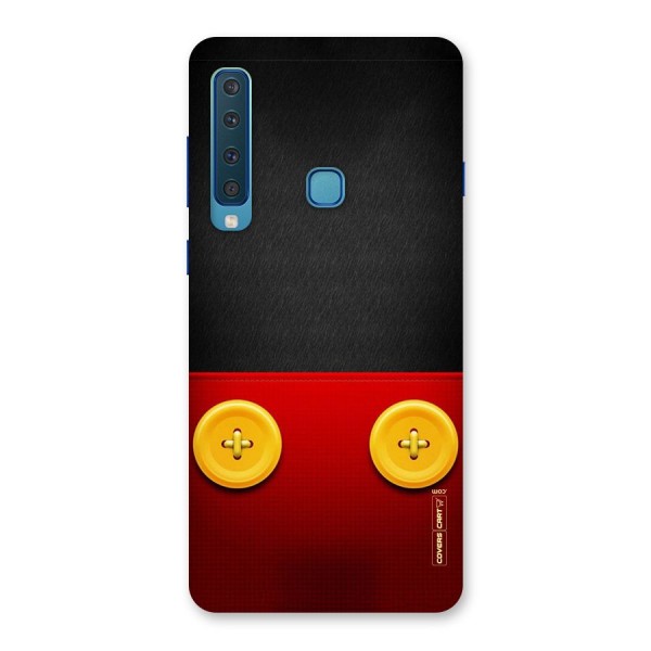 Yellow Button Back Case for Galaxy A9 (2018)