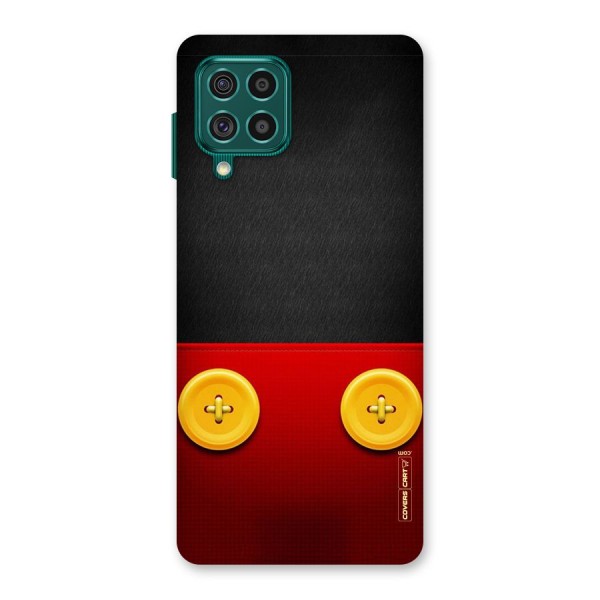 Yellow Button Back Case for Galaxy F62