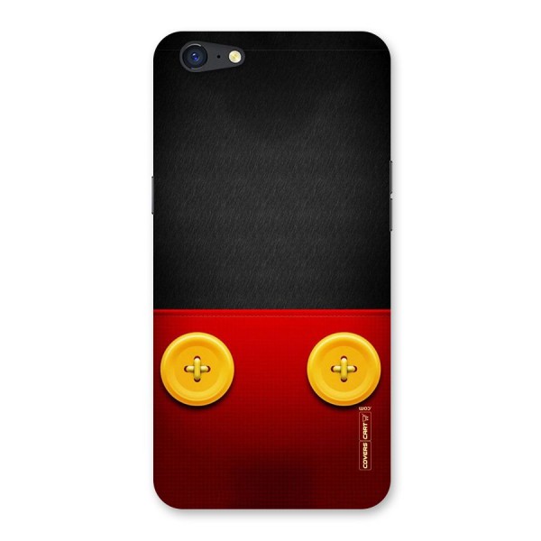 Yellow Button Back Case for Oppo A71