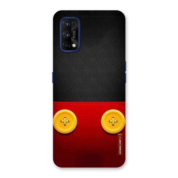 Yellow Button Back Case for Realme 7 Pro