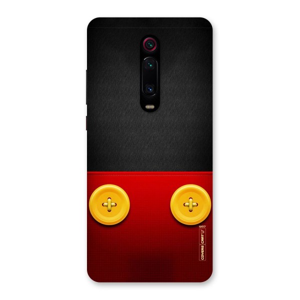 Yellow Button Back Case for Redmi K20