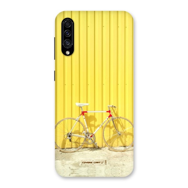 Yellow Cycle Classic Back Case for Galaxy A30s