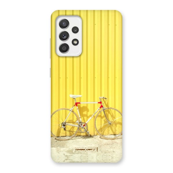 Yellow Cycle Classic Back Case for Galaxy A52