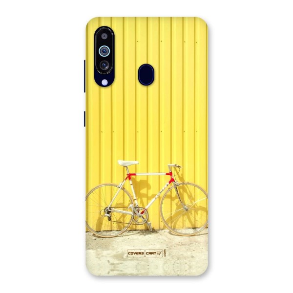 Yellow Cycle Classic Back Case for Galaxy A60