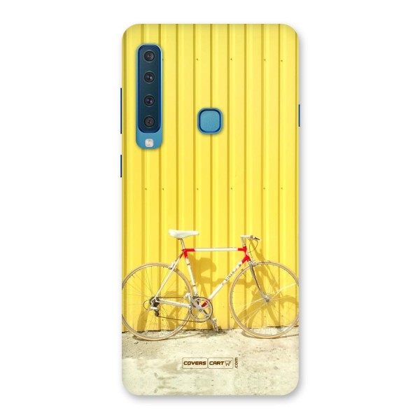 Yellow Cycle Classic Back Case for Galaxy A9 (2018)