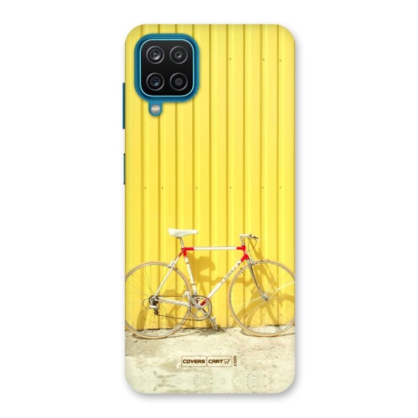 Yellow Cycle Classic Back Case for Galaxy F12