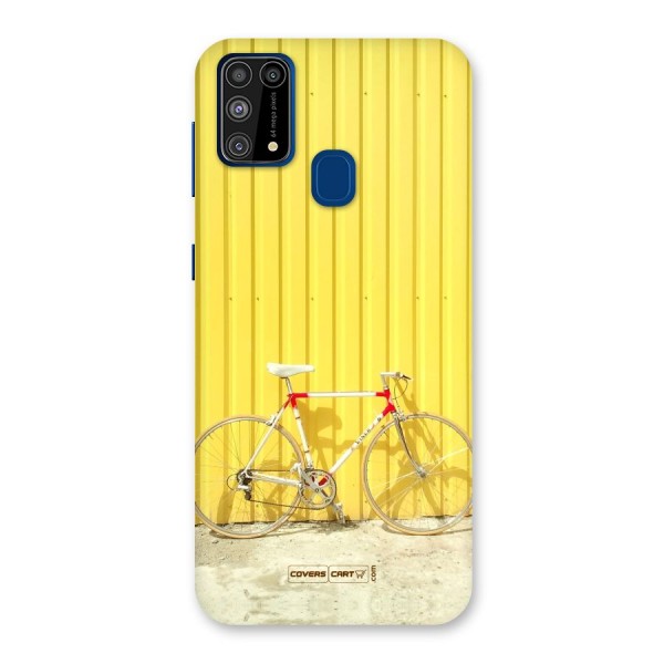 Yellow Cycle Classic Back Case for Galaxy F41