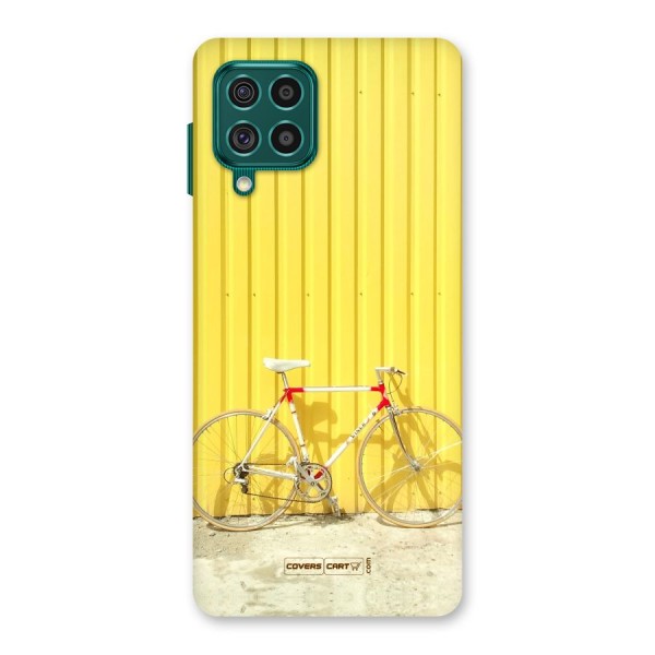 Yellow Cycle Classic Back Case for Galaxy F62