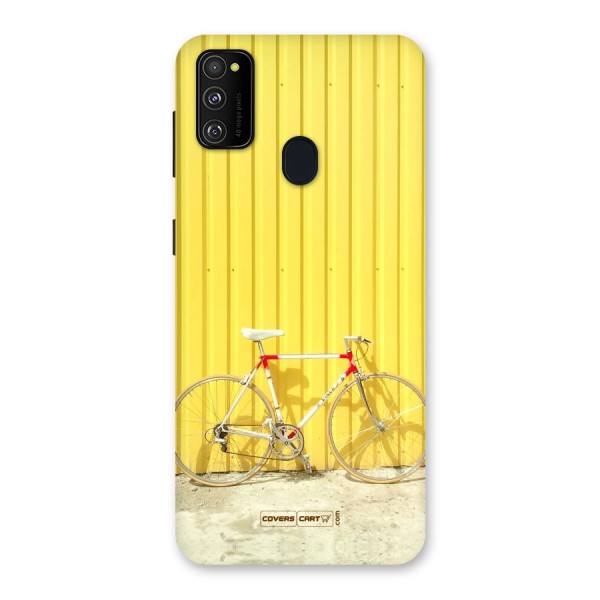 Yellow Cycle Classic Back Case for Galaxy M21