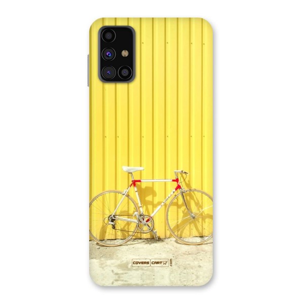 Yellow Cycle Classic Back Case for Galaxy M31s