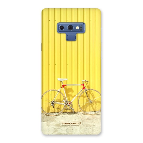 Yellow Cycle Classic Back Case for Galaxy Note 9