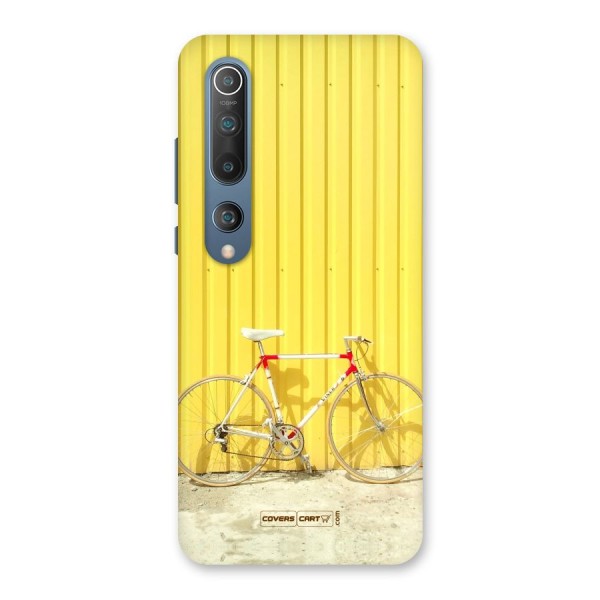 Yellow Cycle Classic Back Case for Mi 10