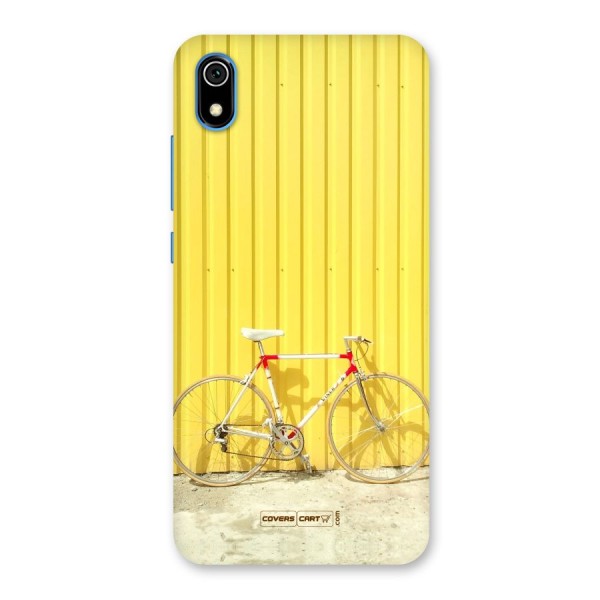 Yellow Cycle Classic Back Case for Redmi 7A