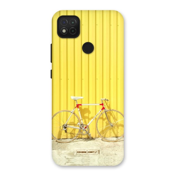 Yellow Cycle Classic Back Case for Redmi 9C