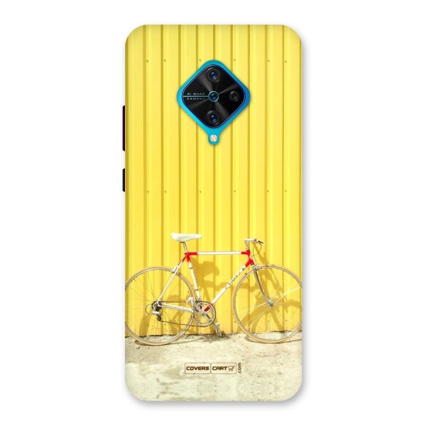 Yellow Cycle Classic Back Case for Vivo S1 Pro