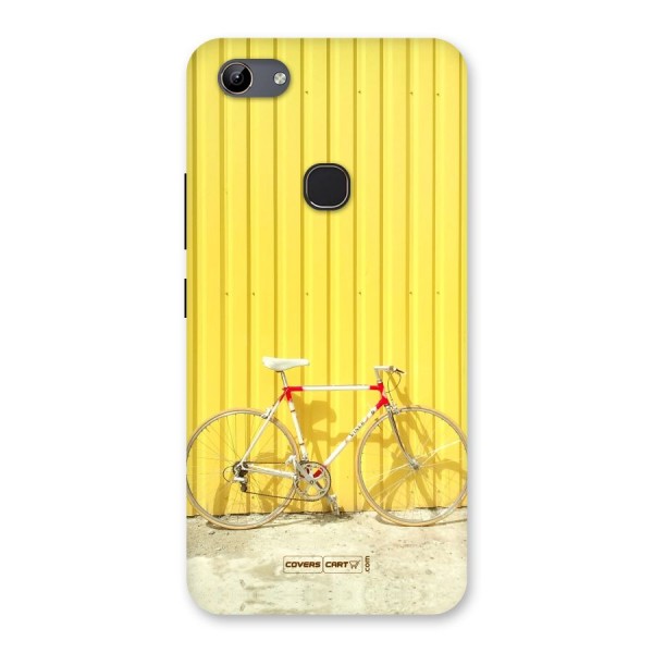 Yellow Cycle Classic Back Case for Vivo Y81