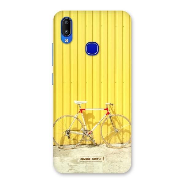 Yellow Cycle Classic Back Case for Vivo Y91