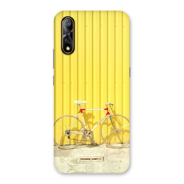 Yellow Cycle Classic Back Case for Vivo Z1x