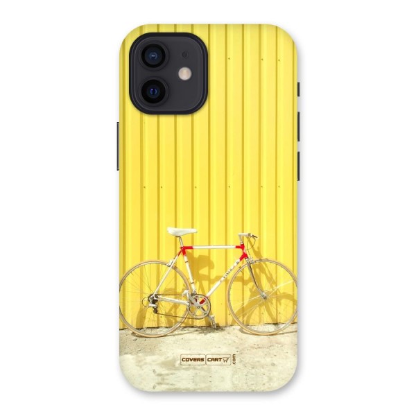 Yellow Cycle Classic Back Case for iPhone 12