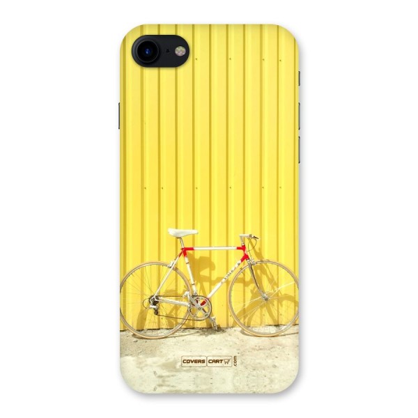 Yellow Cycle Classic Back Case for iPhone SE 2020