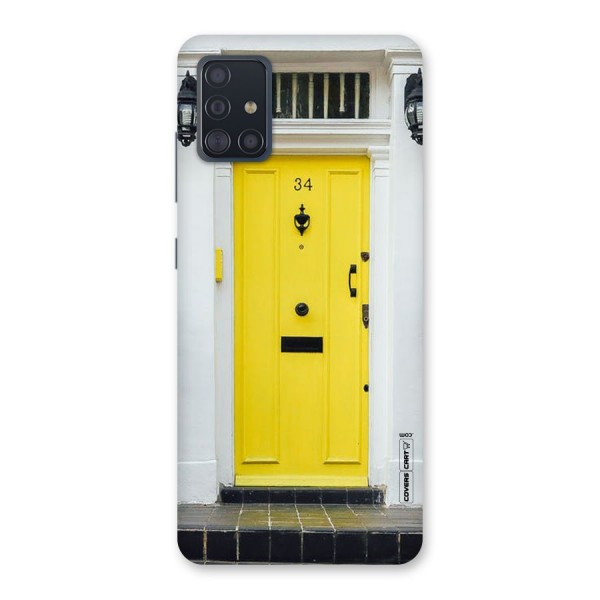 Yellow Door Back Case for Galaxy A51