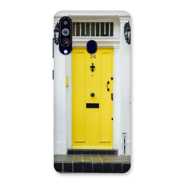 Yellow Door Back Case for Galaxy A60