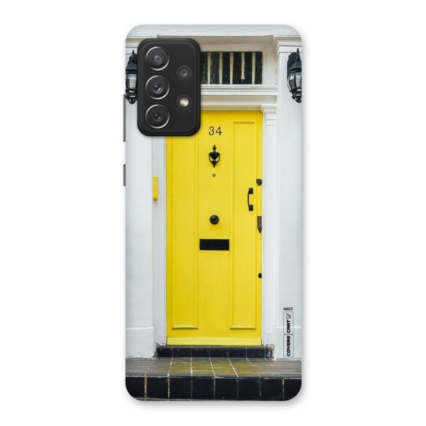 Yellow Door Back Case for Galaxy A72